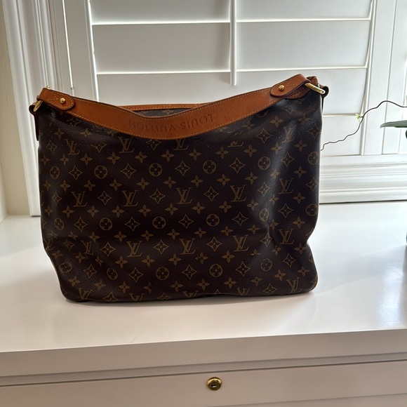 Louis Vuitton monogram canvas hobo bag, brown - Picture 2 of 7